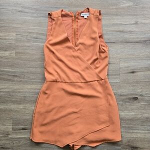 Abercrombie & Fitch Orange Romper